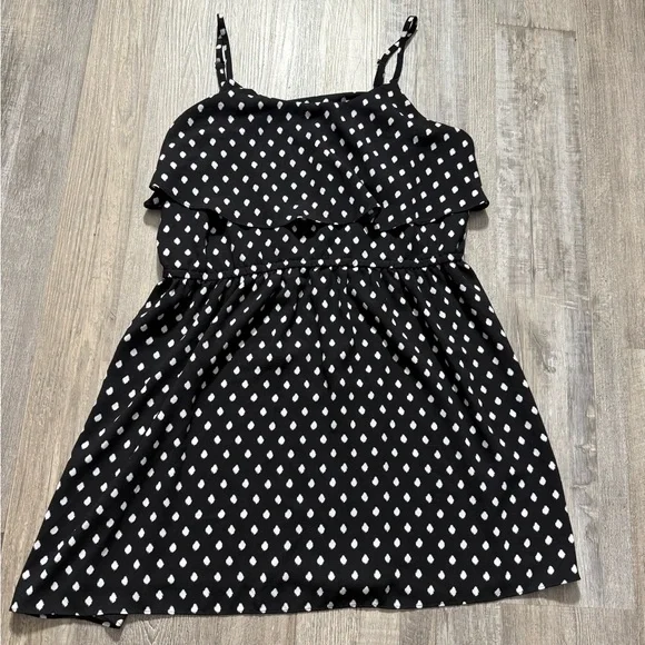 Elle | Dresses | Elle Black And White Casual Spaghetti Strap Dress |  Poshmark